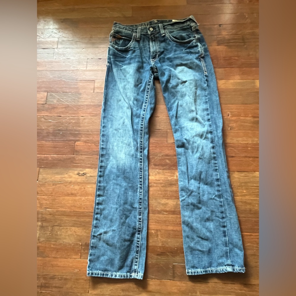 Ariat Men's Straight Blue Jeans